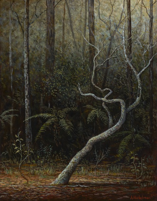 Adam Nudelman, Last to know, 2016, oil on panel, 27.5 x 22.8 cm